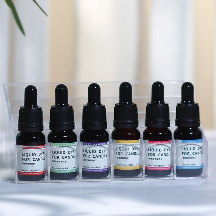 तरल मोमबत्ती रंजक
